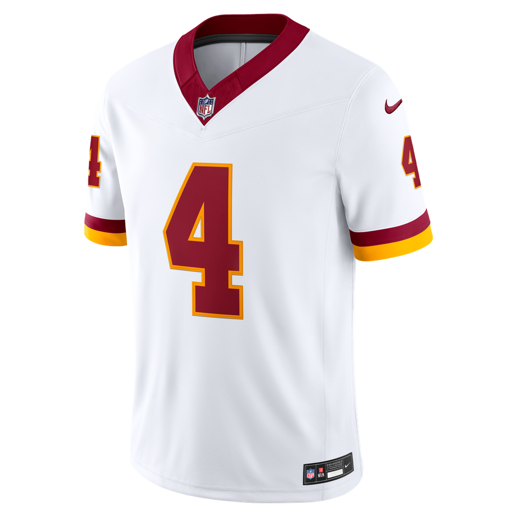 Men's Washington Commanders Frankie Luvu Nike White Vapor F.U.S.E. Stitched Limited Jersey