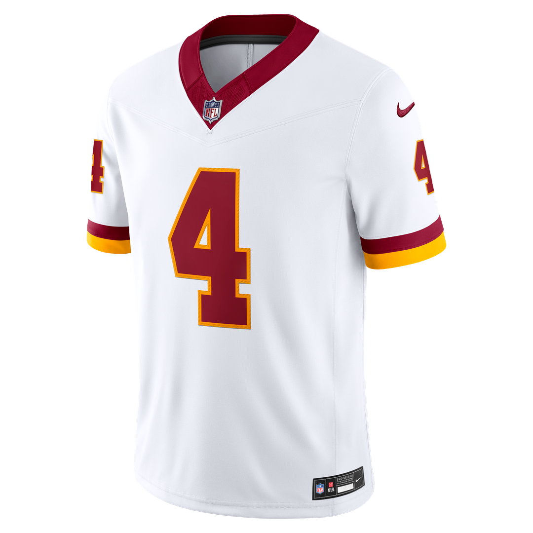Men's Washington Commanders Frankie Luvu Nike White Vapor F.U.S.E. Stitched Limited Jersey