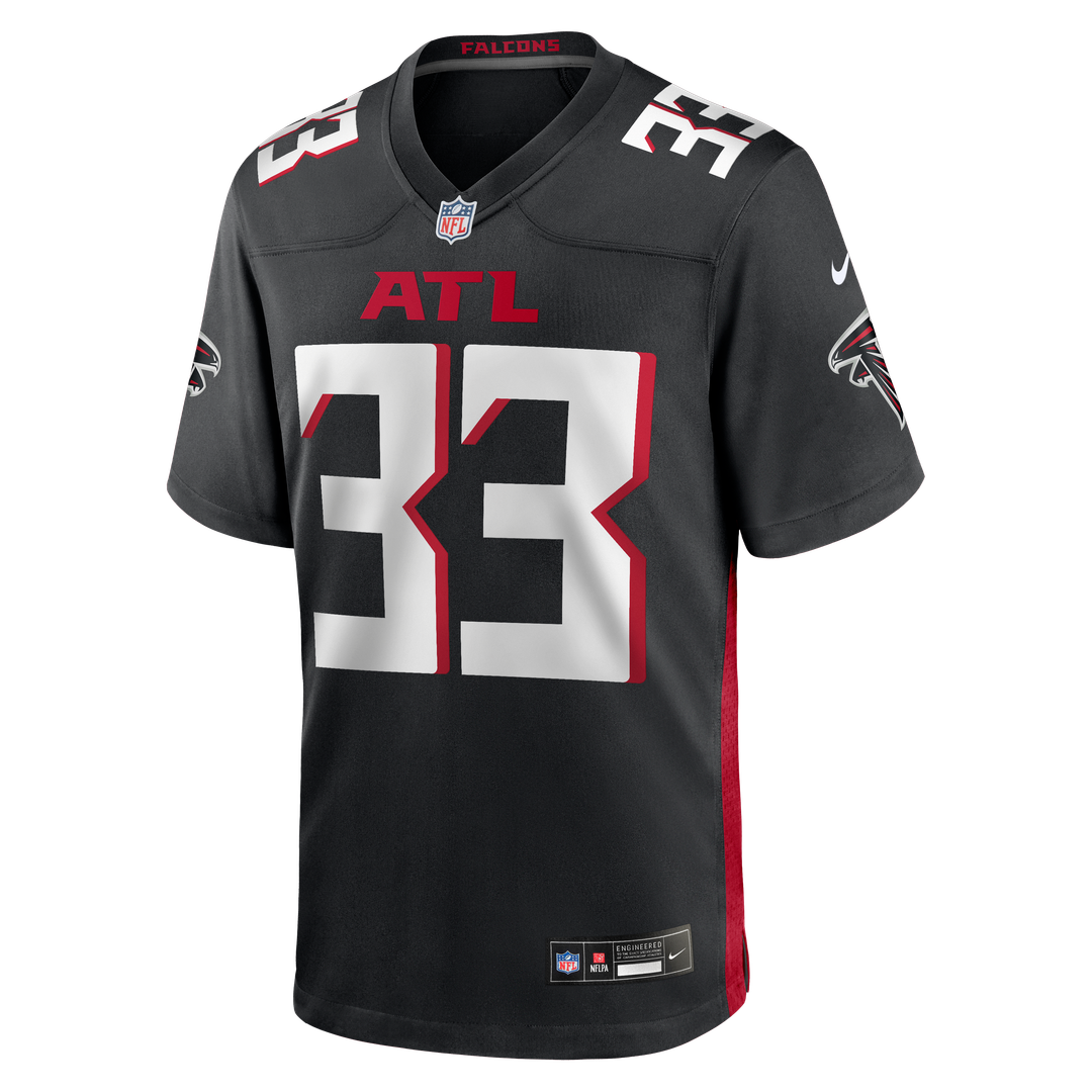 Men's Atlanta Falcons Michael Turner Nike Black Game Retired Player Jersey