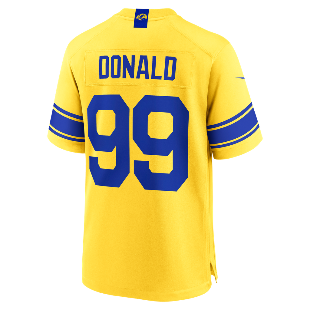 Men's Los Angeles Rams Aaron Donald Nike White Game Jersey