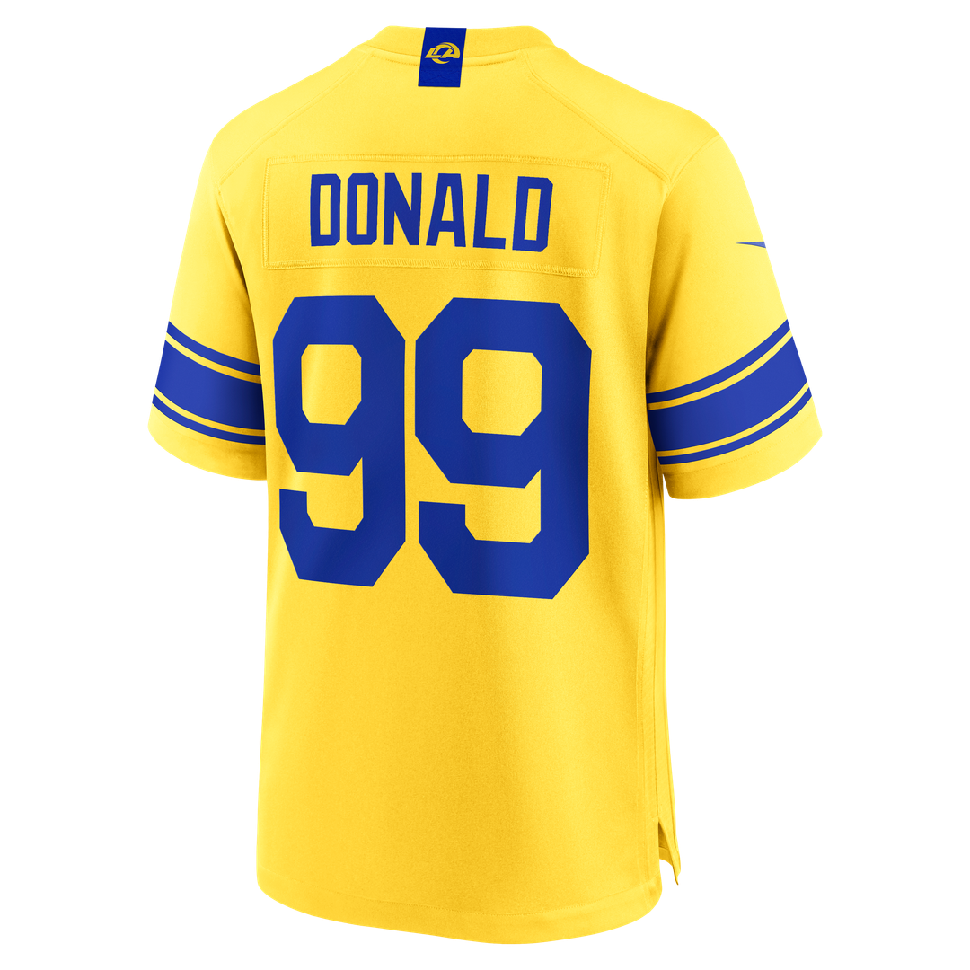 Men's Los Angeles Rams Aaron Donald Nike White Game Jersey
