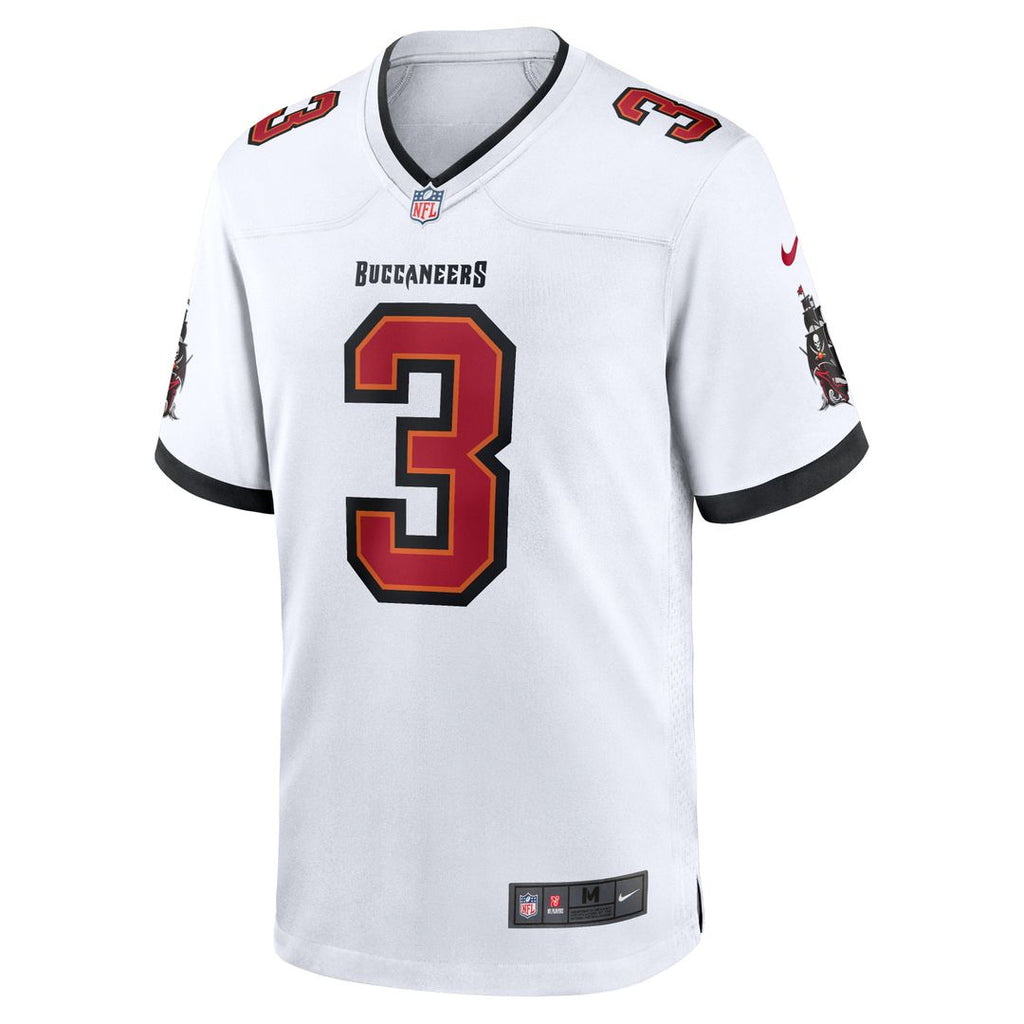 Men's Tampa Bay Buccaneers Rueben Bain Jr. Nike White Game Jersey