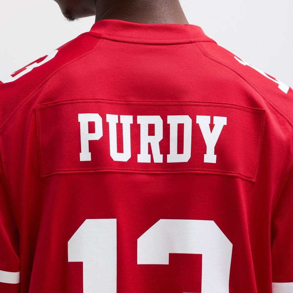 Men's San Francisco 49ers Brock Purdy Nike White Game Player Jersey