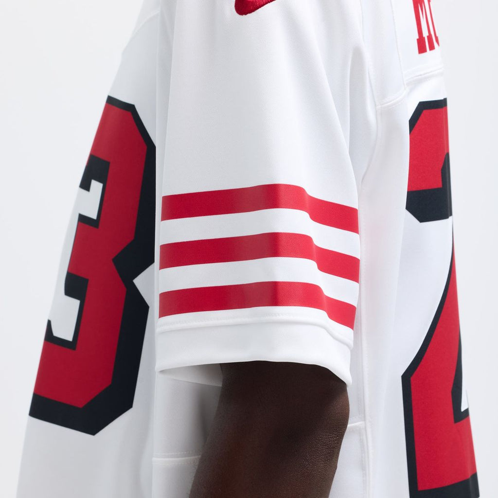 Men's San Francisco 49ers Christian McCaffrey Nike Scarlet Vapor F.U.S.E. Limited Jersey