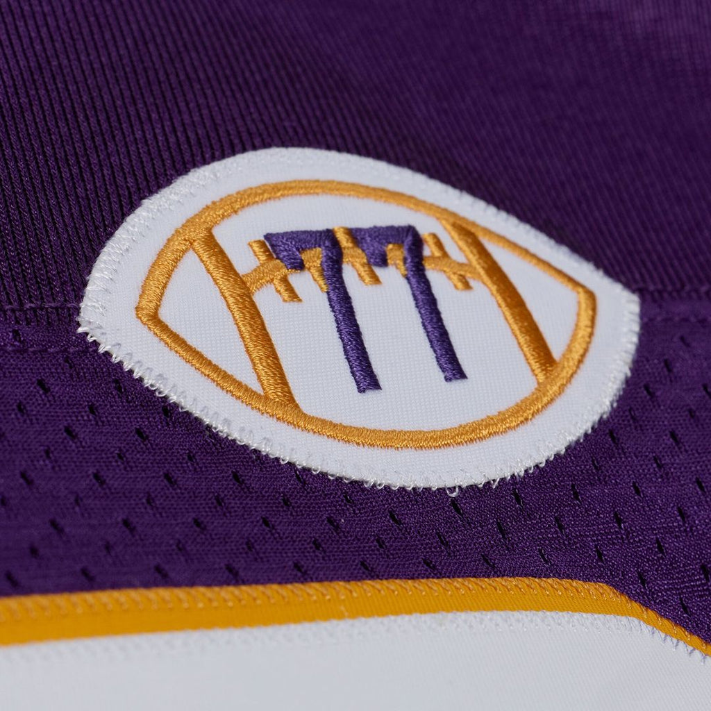 Men's Minnesota Vikings Cris Carter Mitchell & Ness Purple 2001 Authentic Throwback Jersey