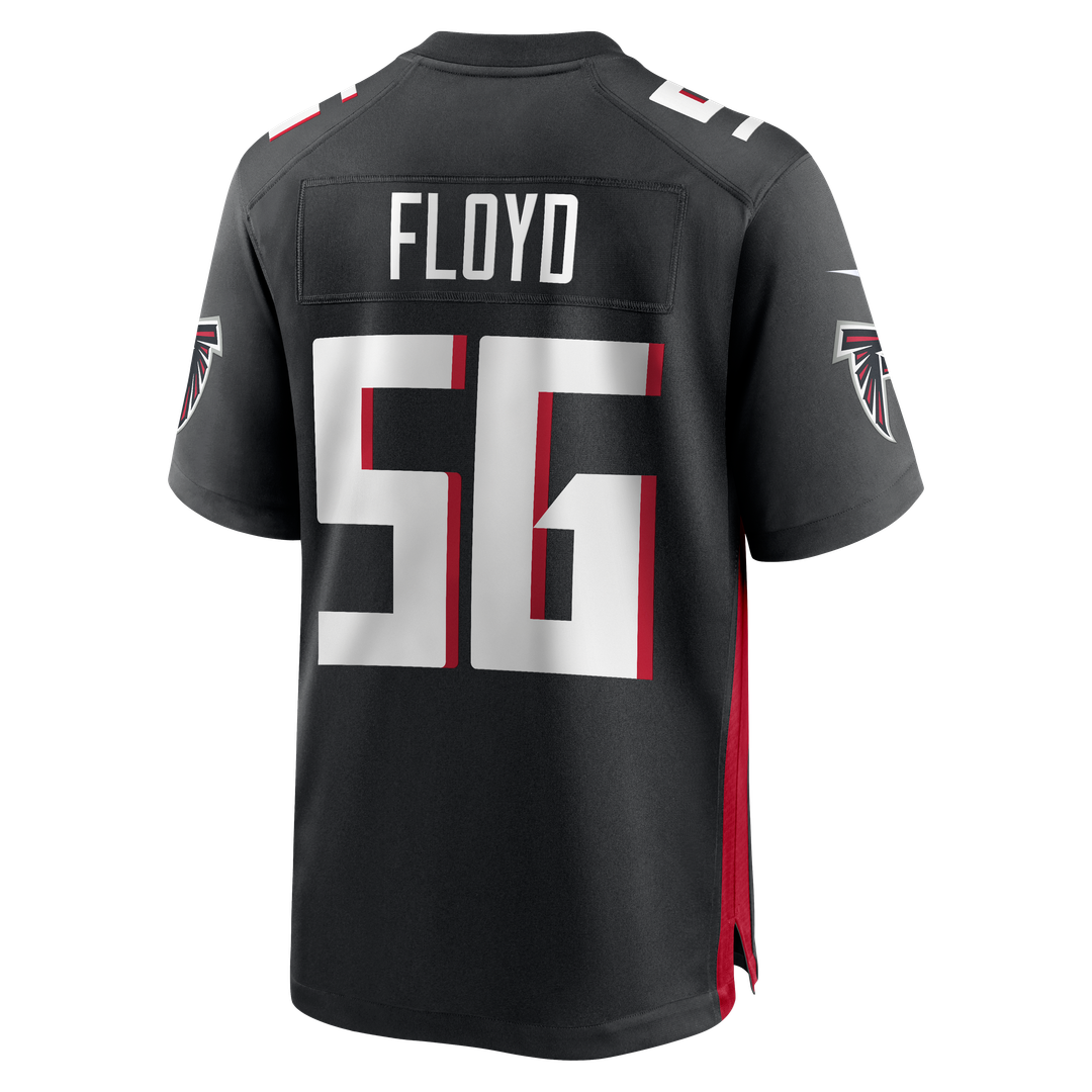 Men's Atlanta Falcons Leonard Floyd Nike  Black Team Game Jersey