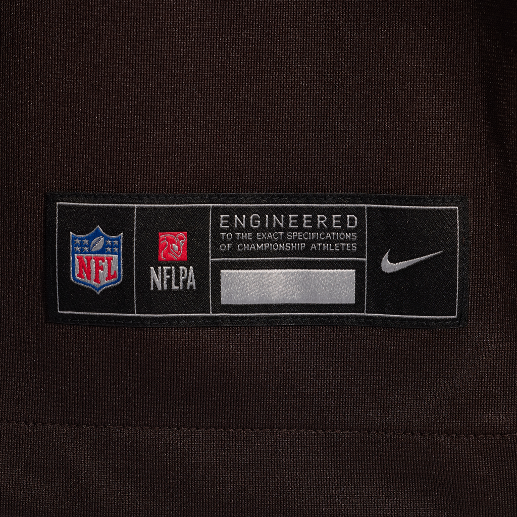 Men's Cleveland Browns Carsen Ryan Nike Brown Game Jersey