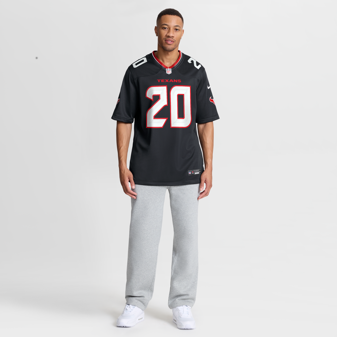 Men's Houston Texans Ja'Marcus Ingram Nike  Navy Team Game Jersey