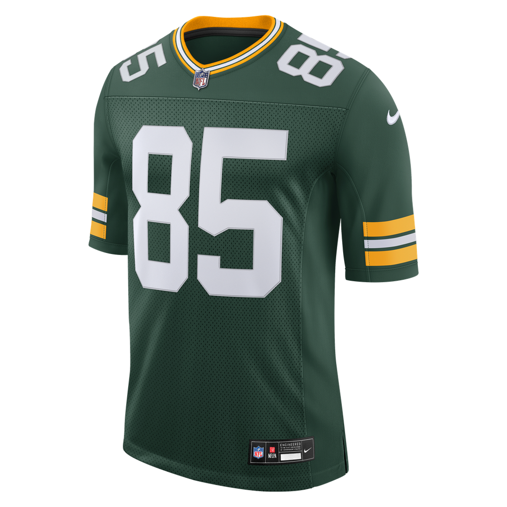 Men's Green Bay Packers Tucker Kraft Nike Green Vapor Untouchable Stitched Limited Jersey