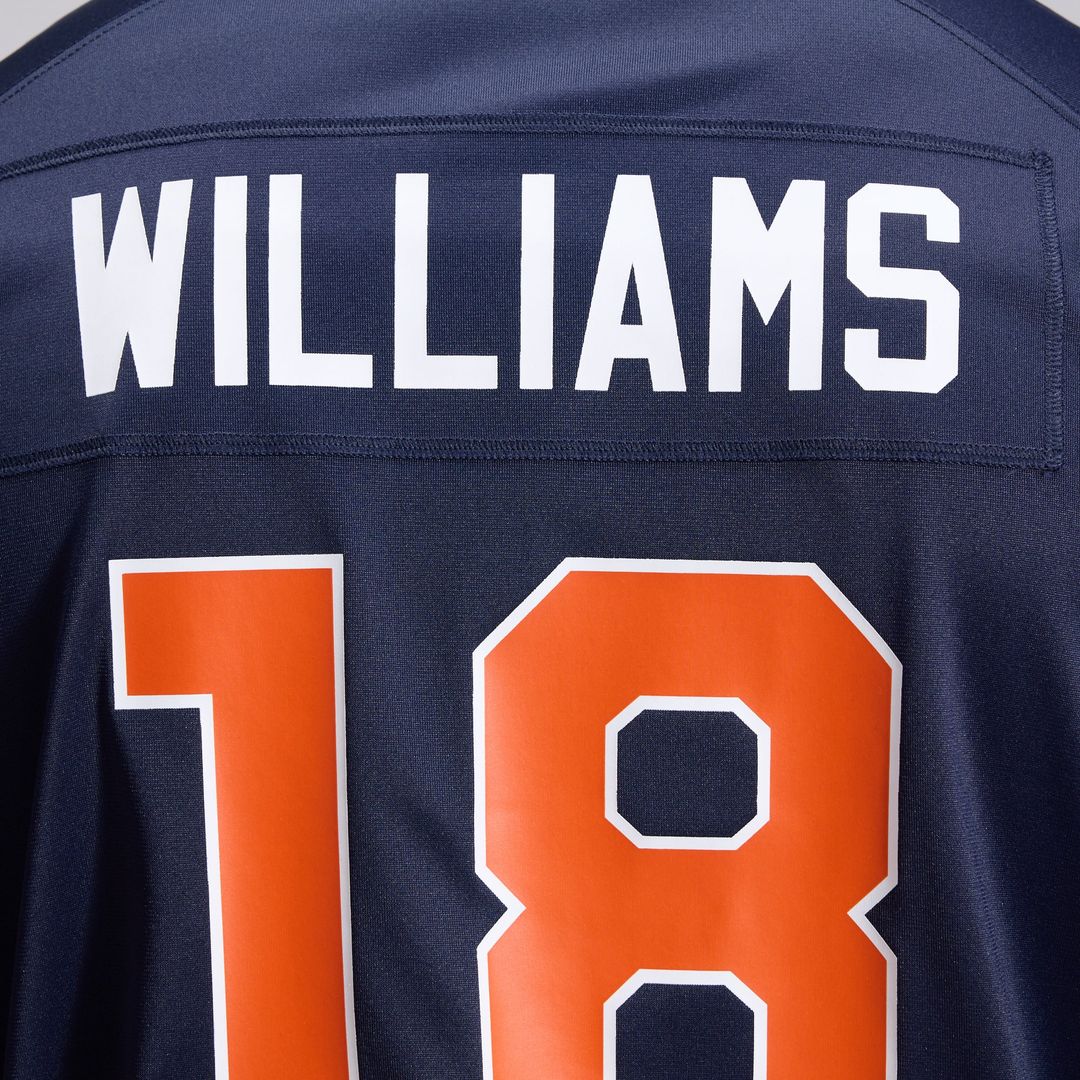 Men's Chicago Bears Caleb Williams Nike Navy 2026 Rivalries Collection Game Jersey