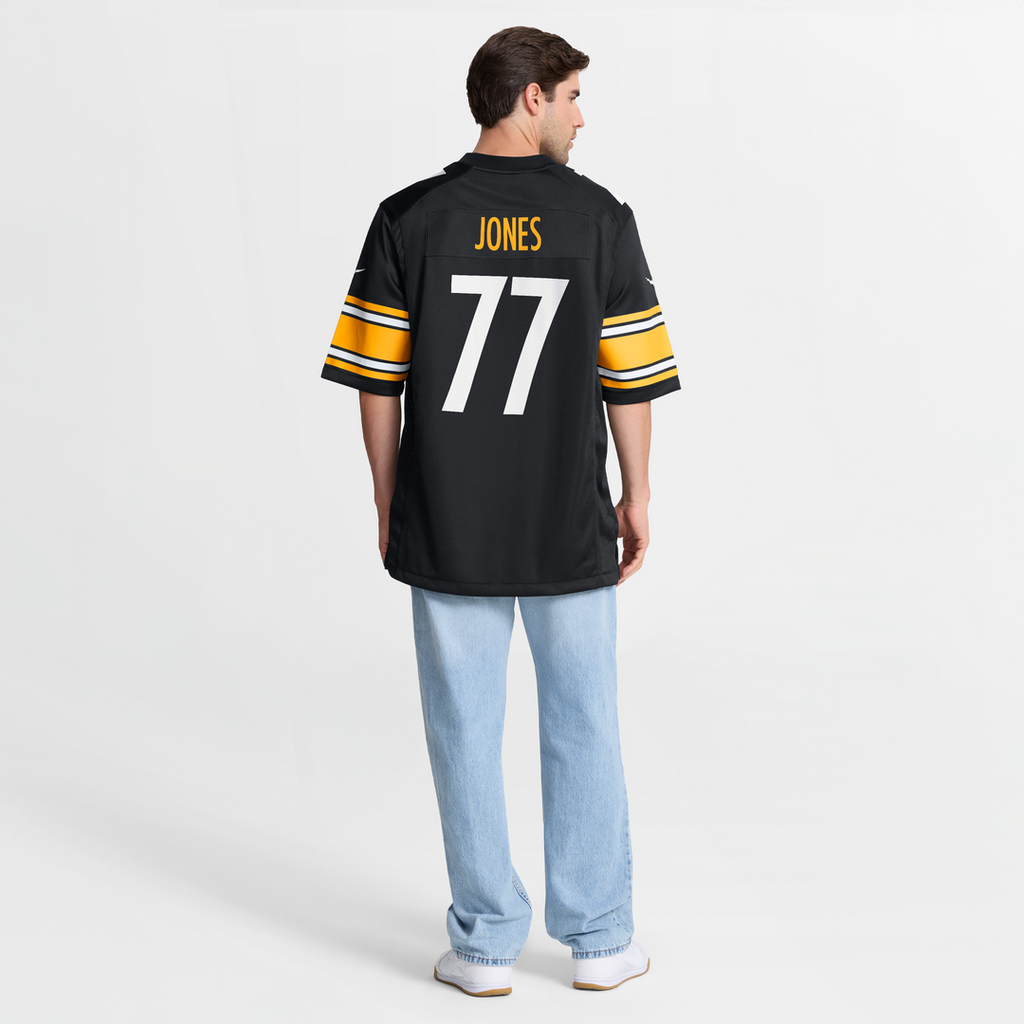 Men's Pittsburgh Steelers Broderick Jones Nike Black  Game Jersey