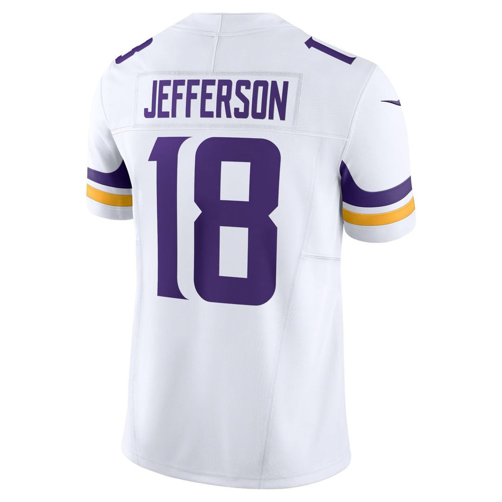 Men's Minnesota Vikings Justin Jefferson Nike Purple Vapor F.U.S.E. Limited Jersey