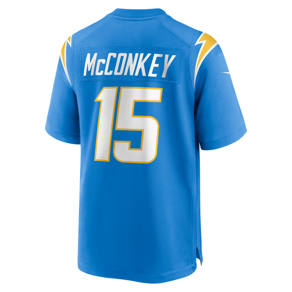Men's Los Angeles Chargers Ladd McConkey Nike Powder Blue  Player Game Jersey