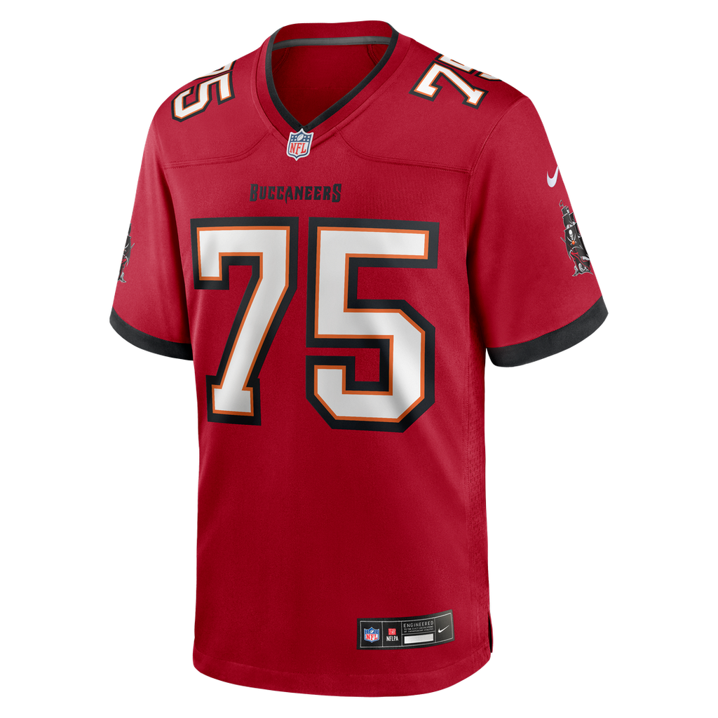 Men's Tampa Bay Buccaneers Billy Schrauth Nike Red Team Game Jersey