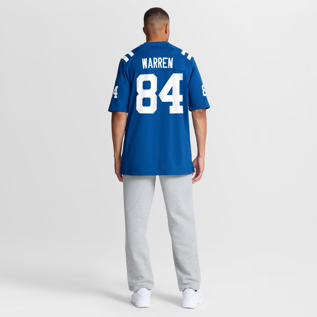 Men's Indianapolis Colts Tyler Warren Nike Royal Team Game Jersey