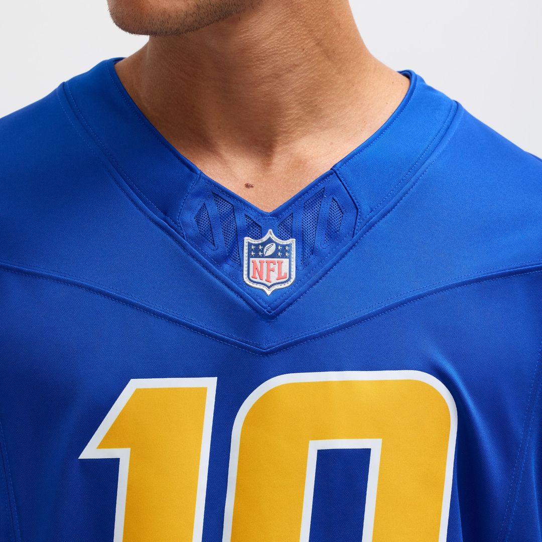 Men's Los Angeles Chargers Justin Herbert Nike Royal Vapor F.U.S.E. Limited Jersey