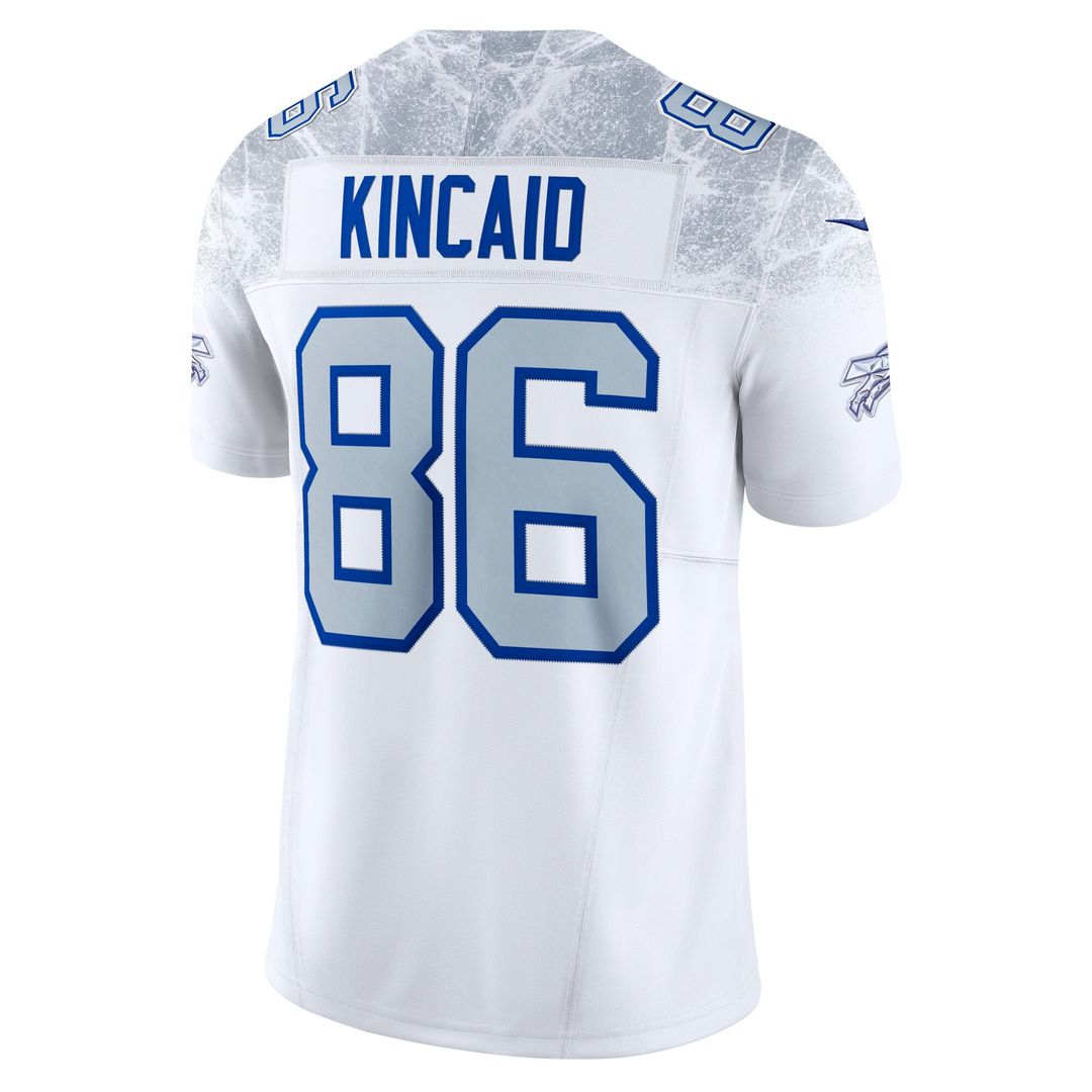 Men's Buffalo Bills Dalton Kincaid Nike White Rivalries Collection Stitched Limited Jersey