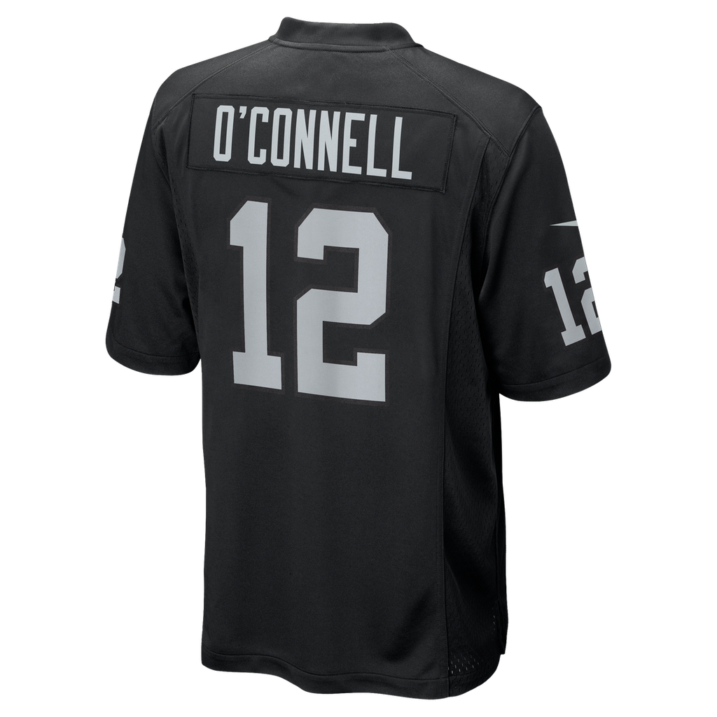 Men's Las Vegas Raiders Aidan O'Connell Nike  Black Team Game Jersey