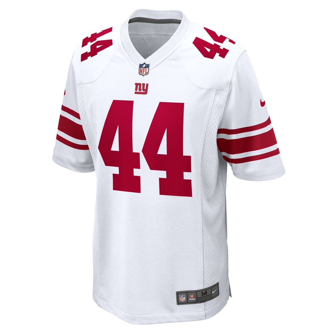 Men's New York Giants Cam Skattebo Nike Red Alternate Century Red Game Jersey