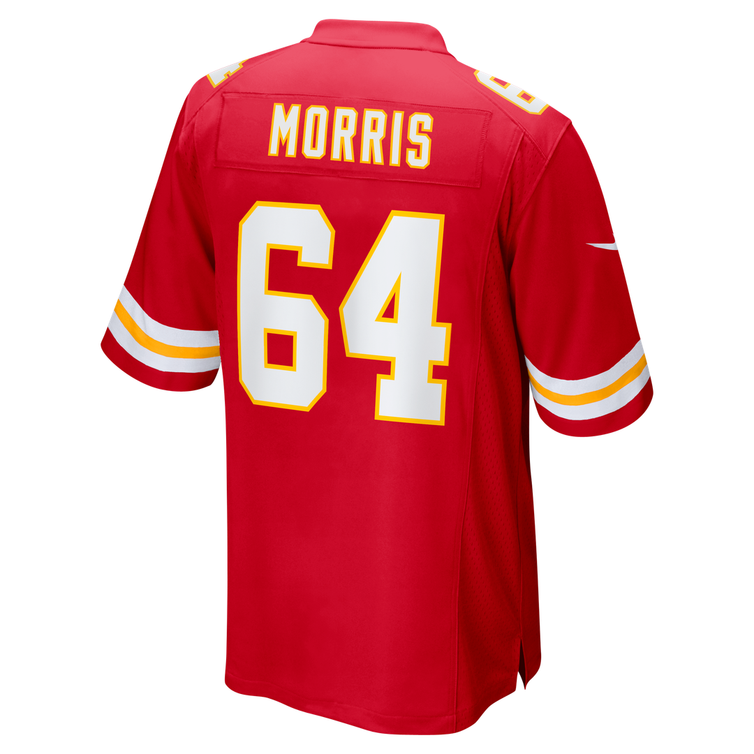 Men's Kansas City Chiefs Wanya Morris Nike  Red  Game Jersey