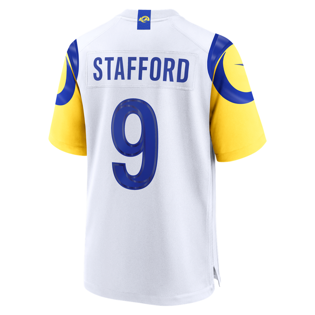 Men's Los Angeles Rams Matthew Stafford Nike Classic Sol Game Jersey