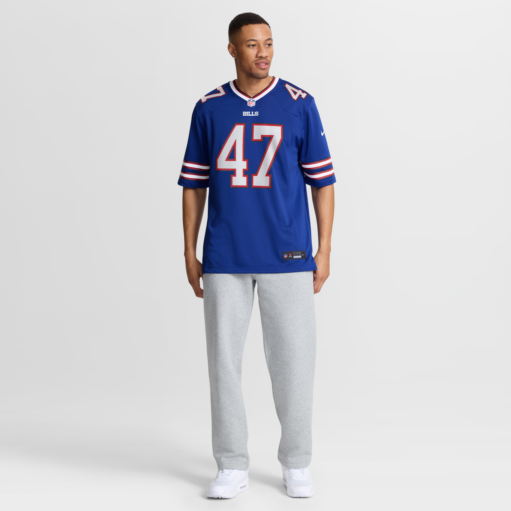 Men's Buffalo Bills Christian Benford Nike Royal Game Jersey