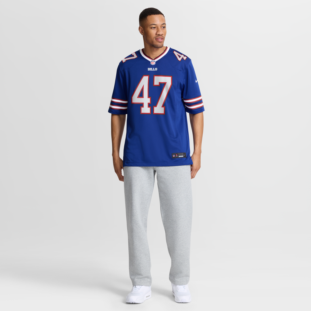 Men's Buffalo Bills Christian Benford Nike Royal Game Jersey
