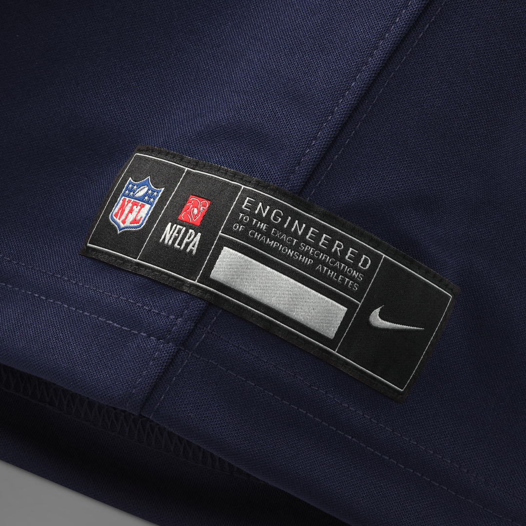 Men's Tennessee Titans Jeffery Simmons Nike Navy 2026 Rivalries Collection Stitched Limited Jersey