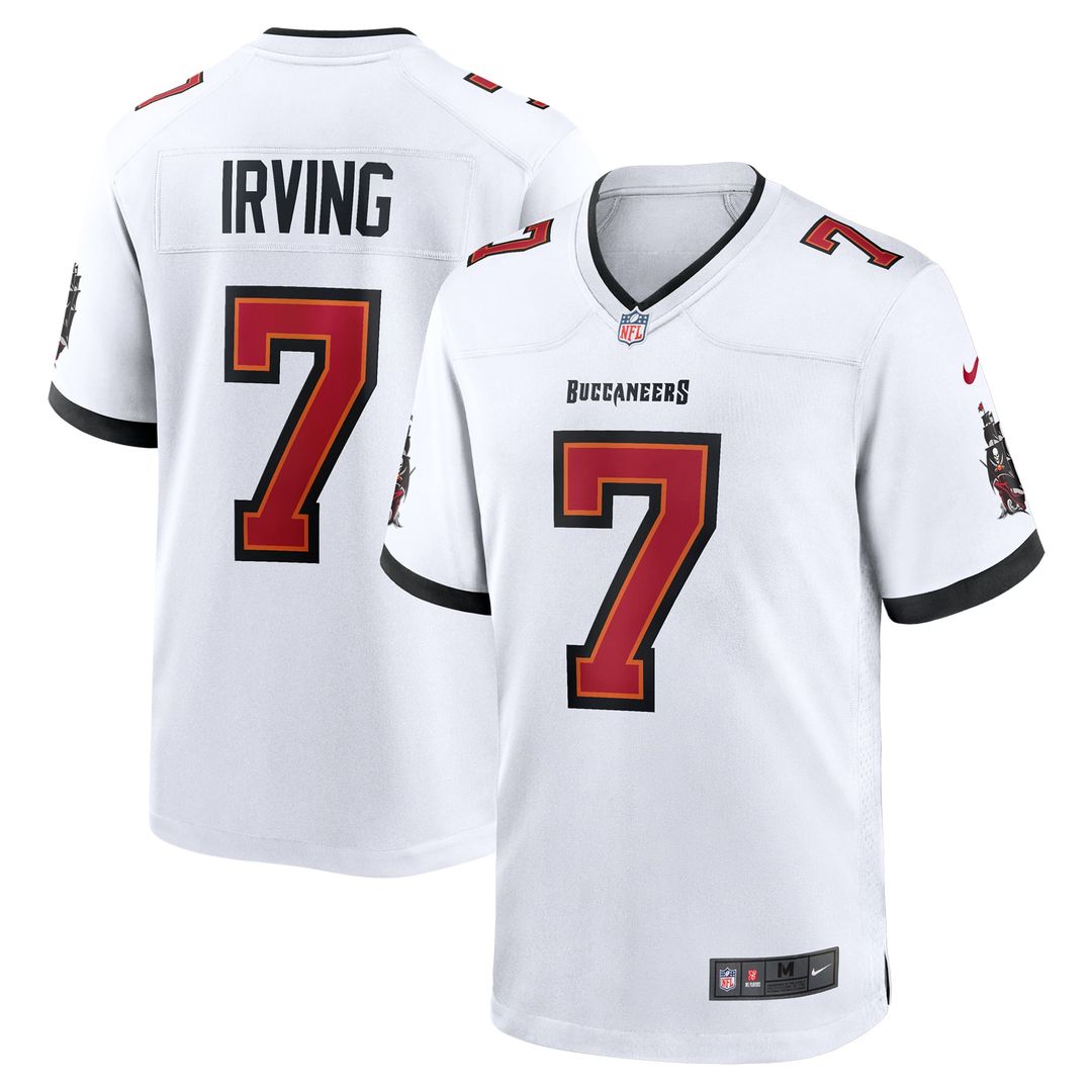 Men's Tampa Bay Buccaneers Bucky Irving Nike  Orange Alternate Game Jersey