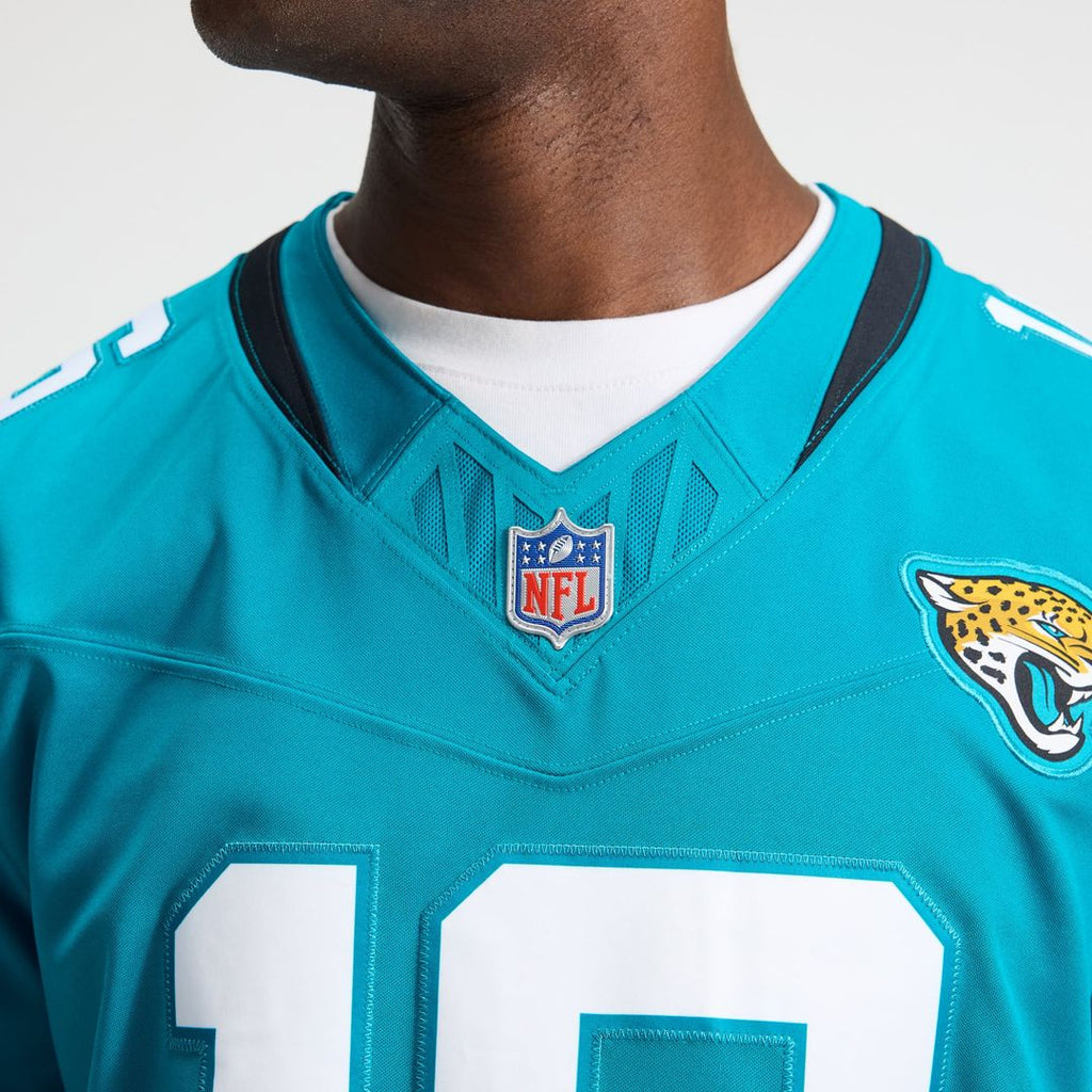 Men's Jacksonville Jaguars Trevor Lawrence Nike Teal Team Vapor F.U.S.E. Stitched Limited Jersey