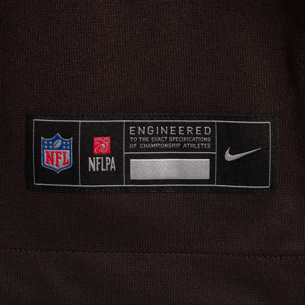Men's Cleveland Browns DeAndre Carter Nike  Brown Team Game Jersey