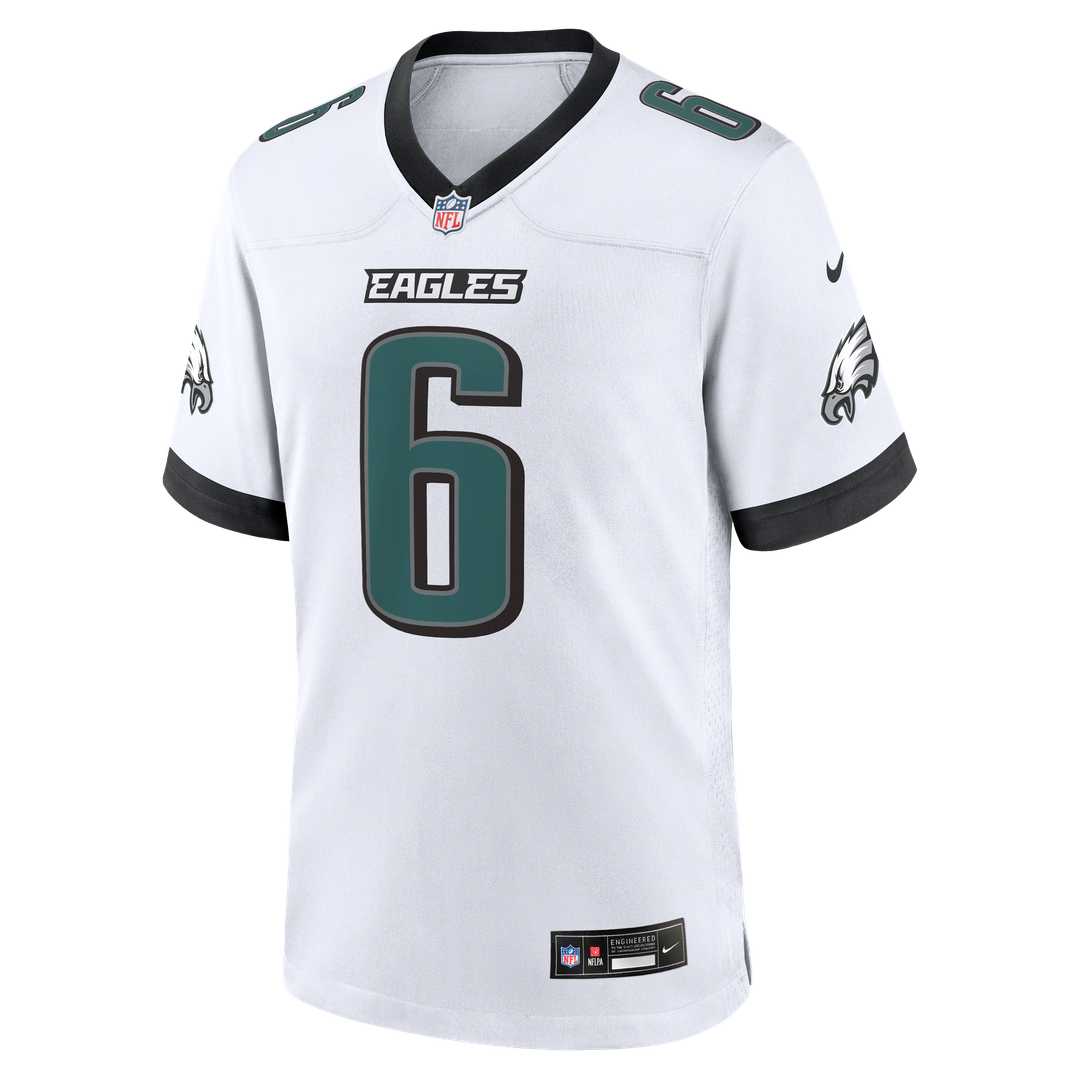 Men's Philadelphia Eagles DeVonta Smith Nike  Midnight Green Team Game Jersey