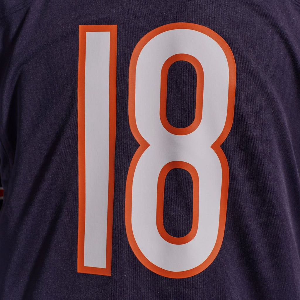 Men's Chicago Bears Caleb Williams Nike White First Round Pick Player Game Jersey