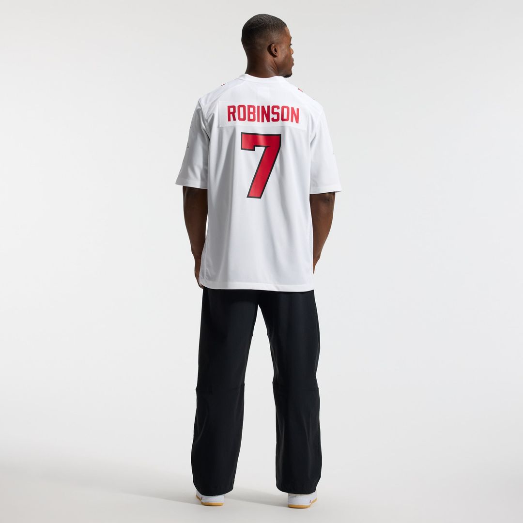 Men's Atlanta Falcons Bijan Robinson Nike Red Game Jersey