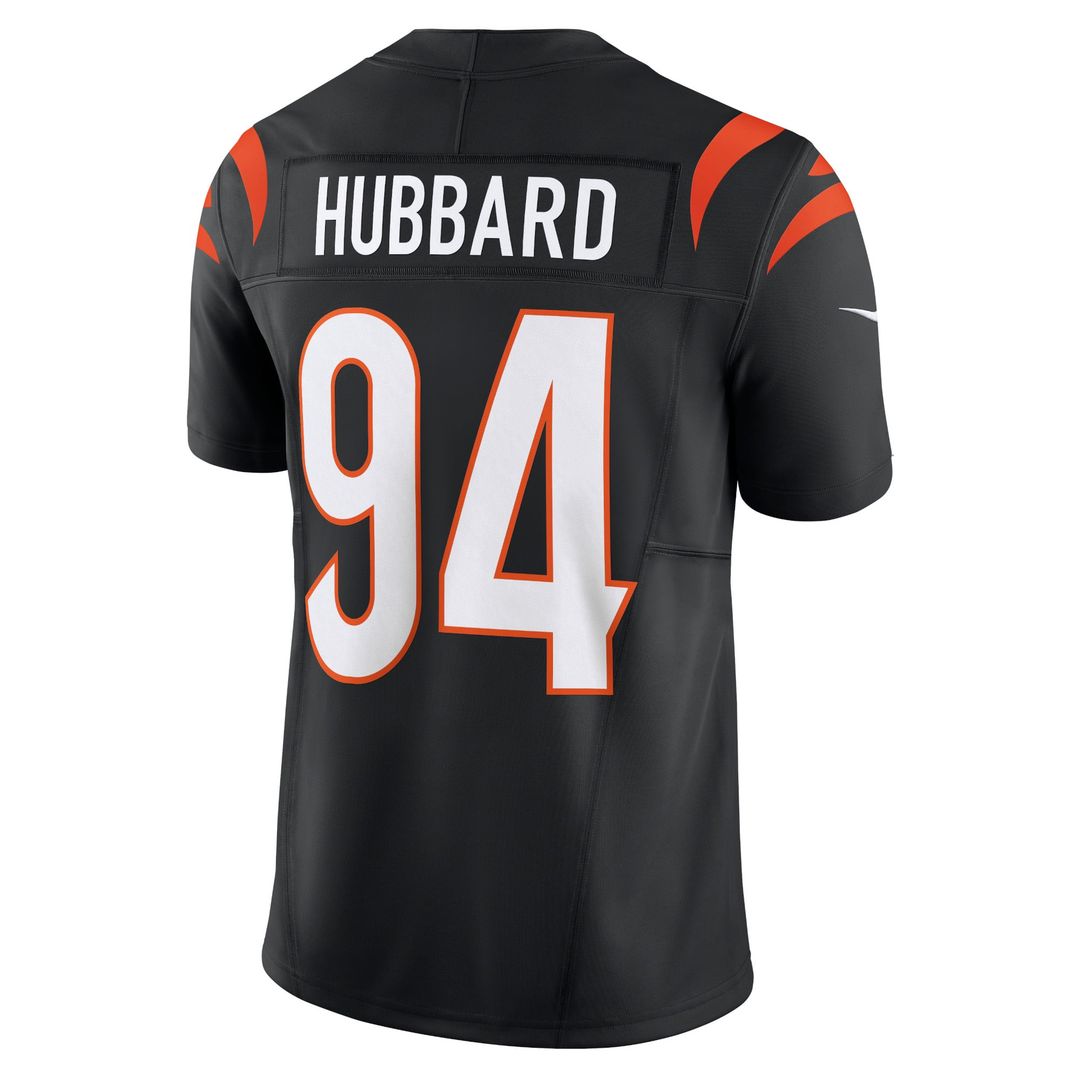 Men's Cincinnati Bengals Sam Hubbard Nike White Vapor F.U.S.E. Limited Jersey