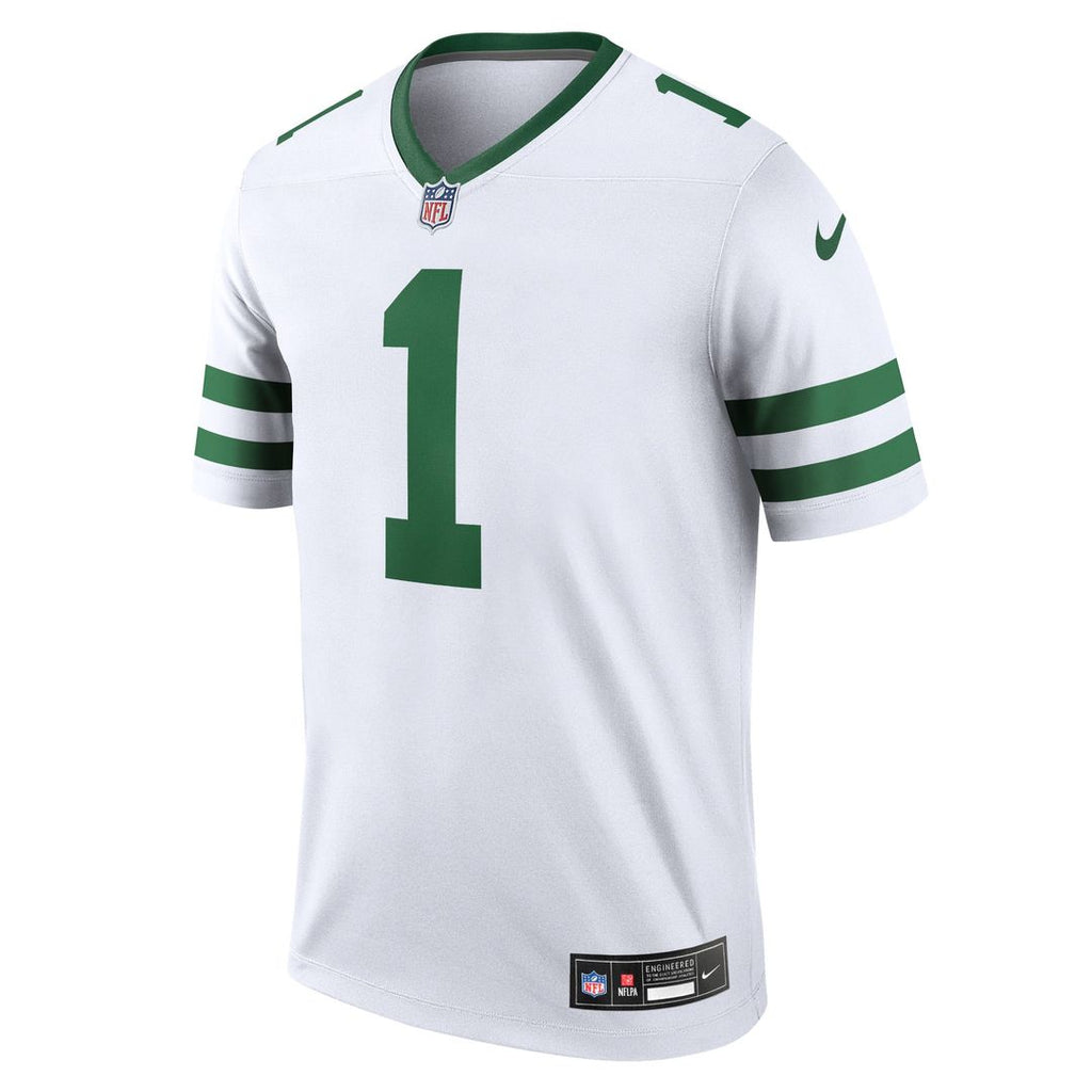 Men's New York Jets Ahmad Sauce Gardner Nike White Legend Player Performance Top