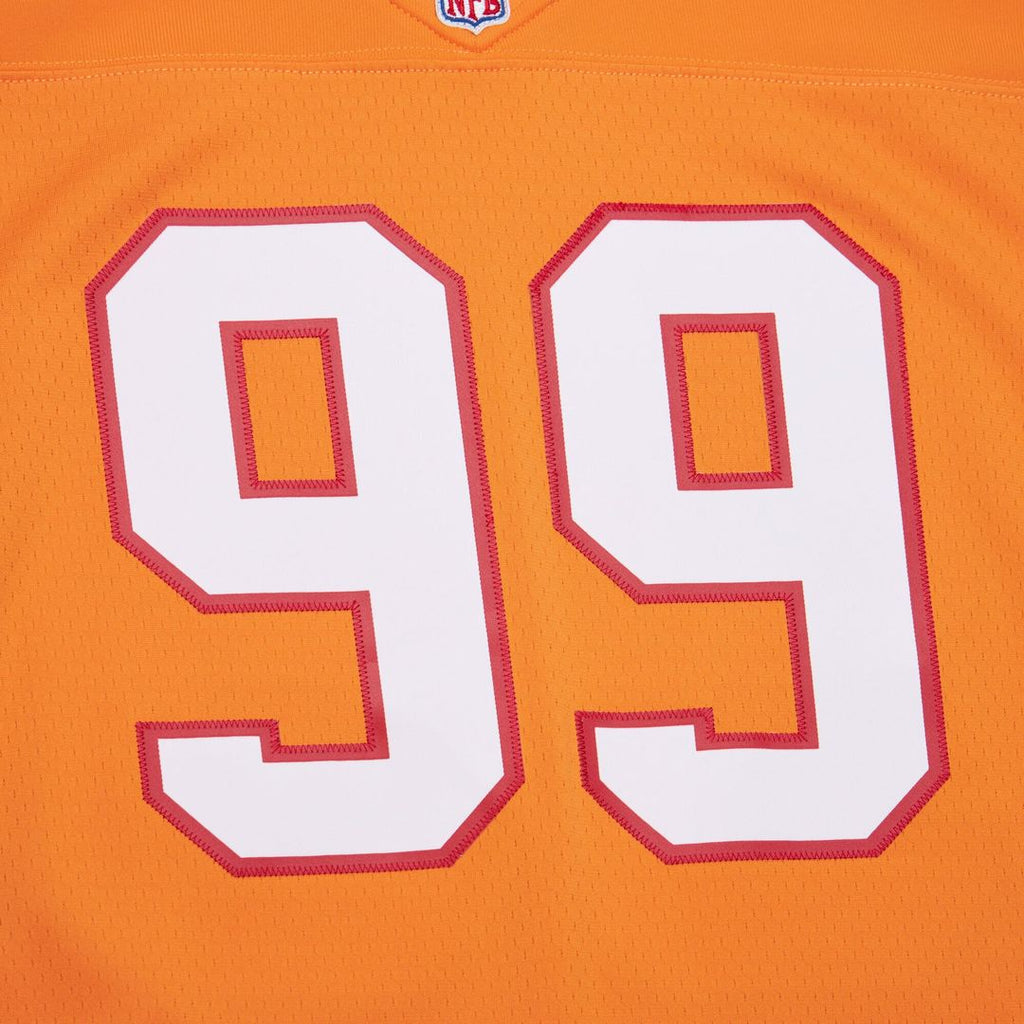 Men's Tampa Bay Buccaneers Warren Sapp Mitchell & Ness Red 2002 Legacy Replica Jersey