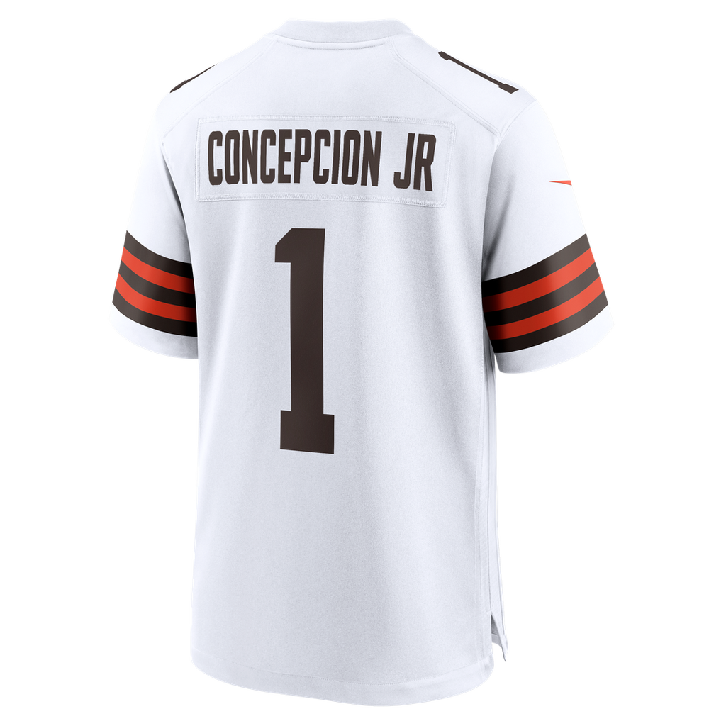 Men's Cleveland Browns KC Concepcion Jr. Nike White Game Jersey