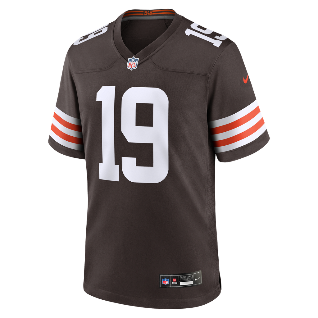 Men's Cleveland Browns Cedric Tillman Nike Brown  Game Jersey