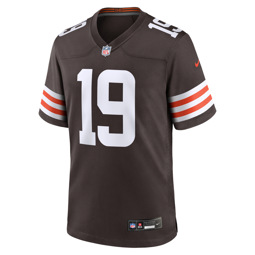 Men's Cleveland Browns Cedric Tillman Nike Brown  Game Jersey