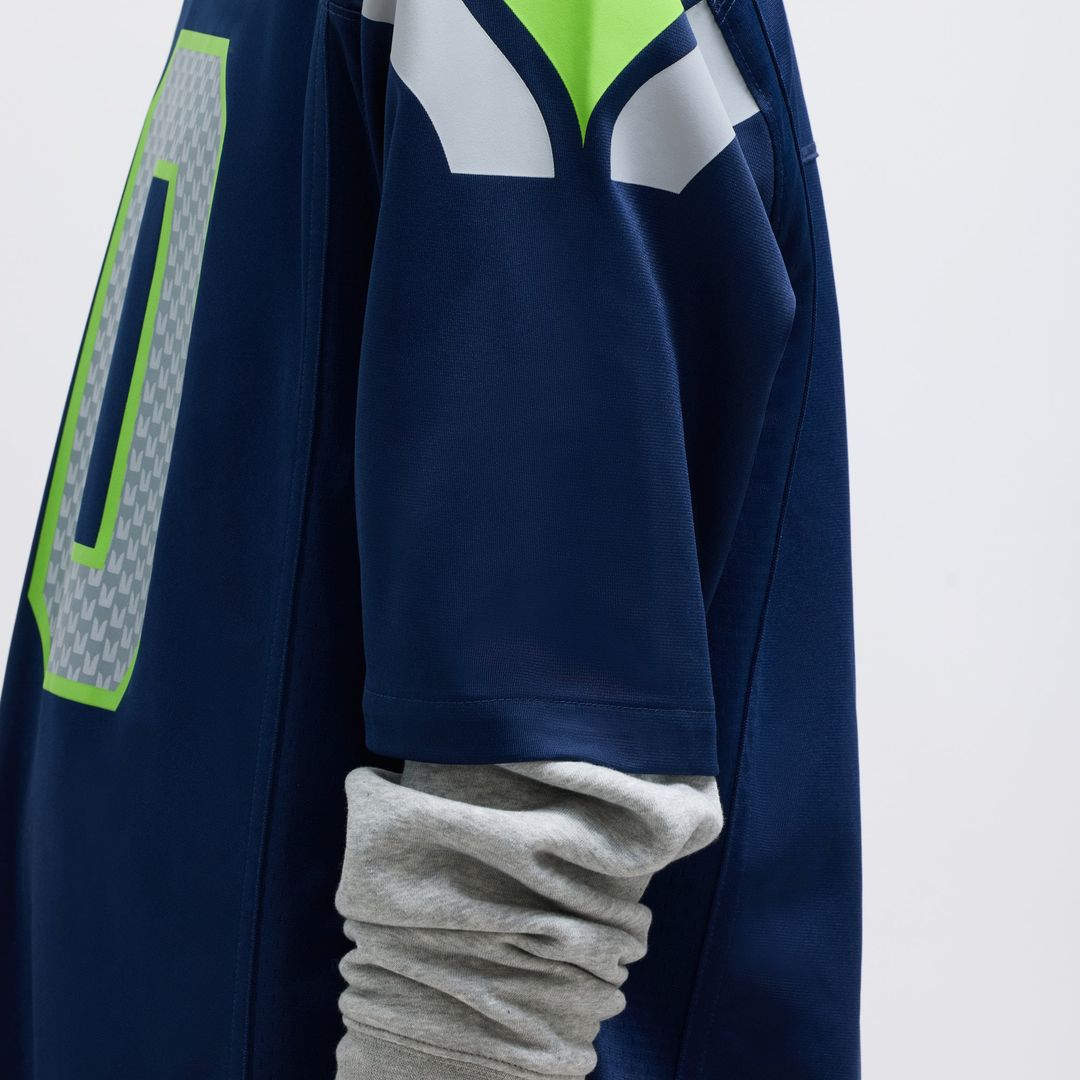 Men's Seattle Seahawks Cooper Kupp Nike  College Navy Team Game Jersey