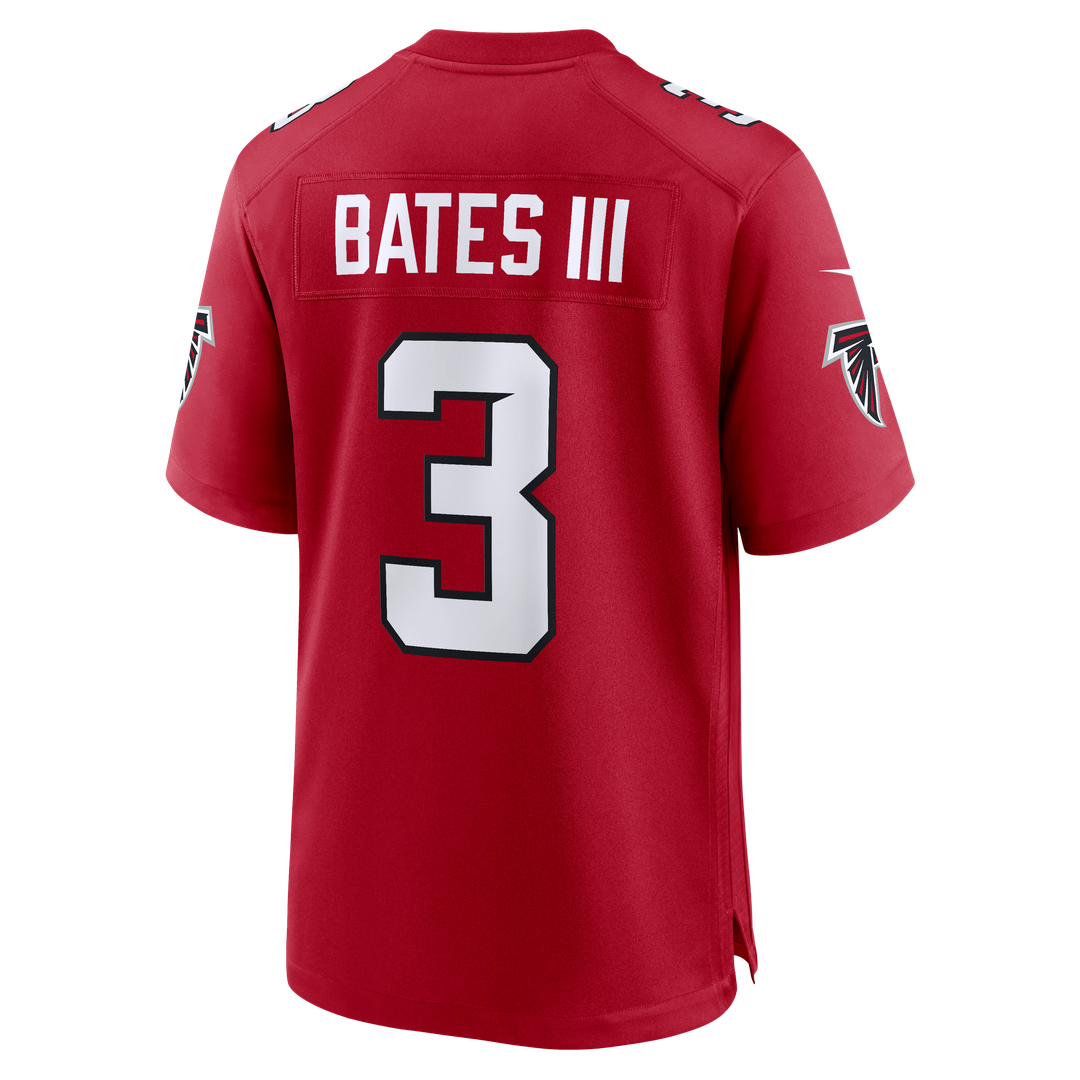 Men's Atlanta Falcons Jessie Bates III Nike White Game Jersey