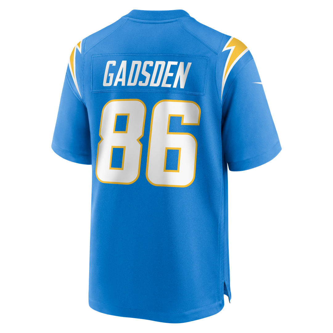 Men's Los Angeles Chargers Oronde Gadsden Nike  Powder Blue Team Game Jersey