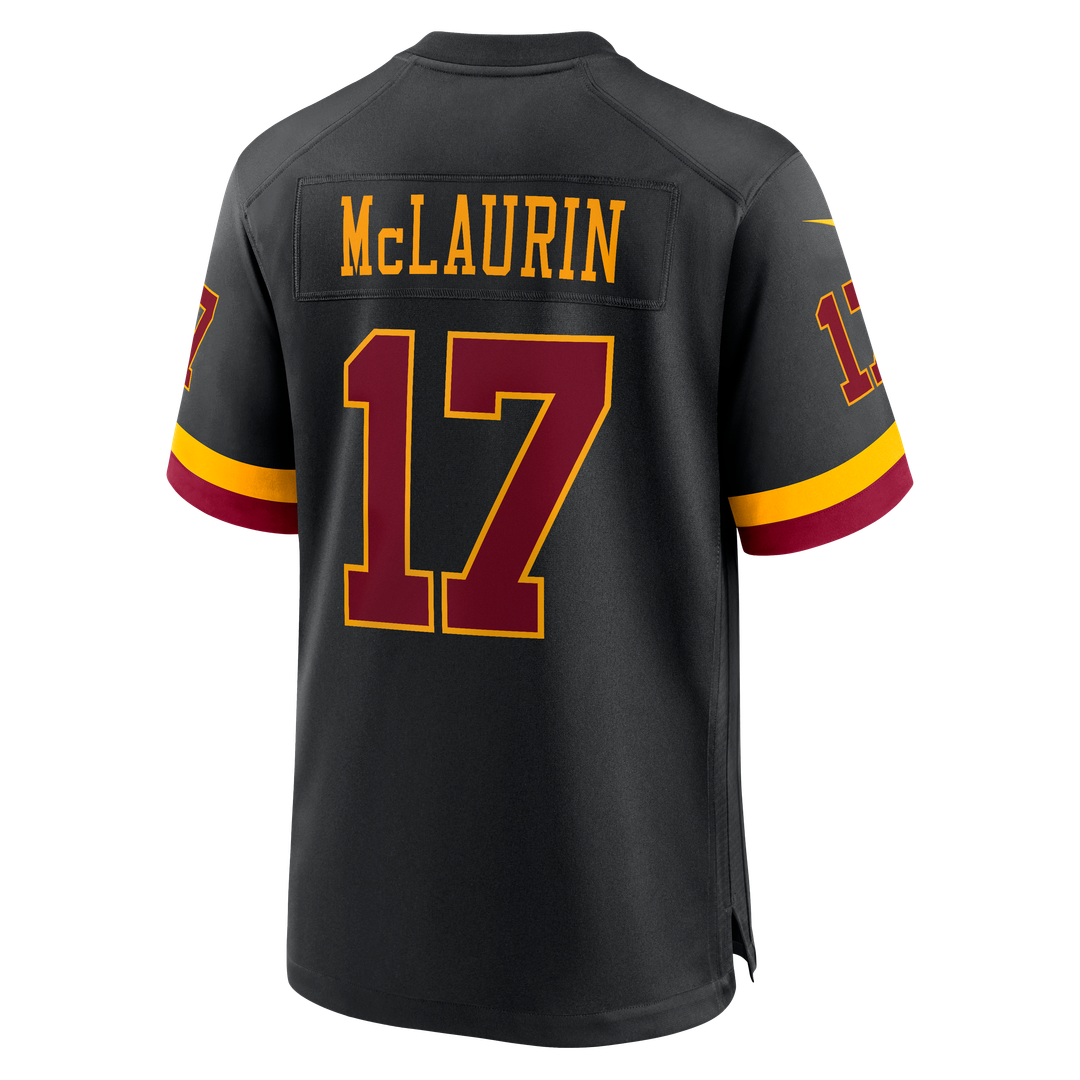 Hail Raiser Men's Washington Commanders Terry McLaurin Nike Black Alternate Game Jersey