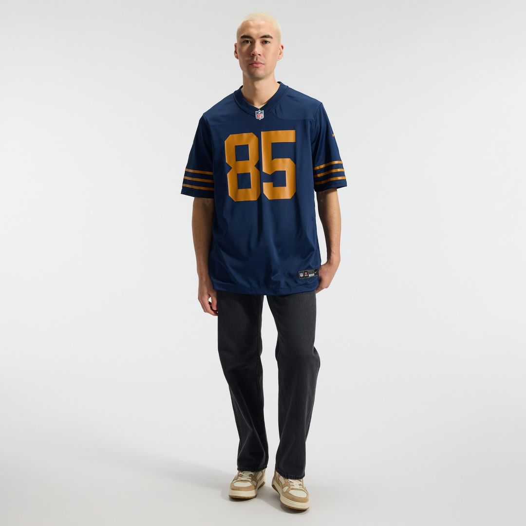 Men's Green Bay Packers Tucker Kraft Nike  Navy Alternate  Game Jersey