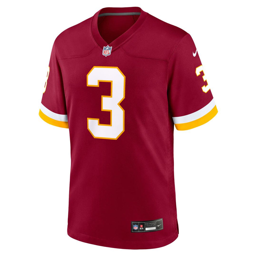 Men's Washington Commanders Stefon Diggs Nike Burgundy Game Jersey