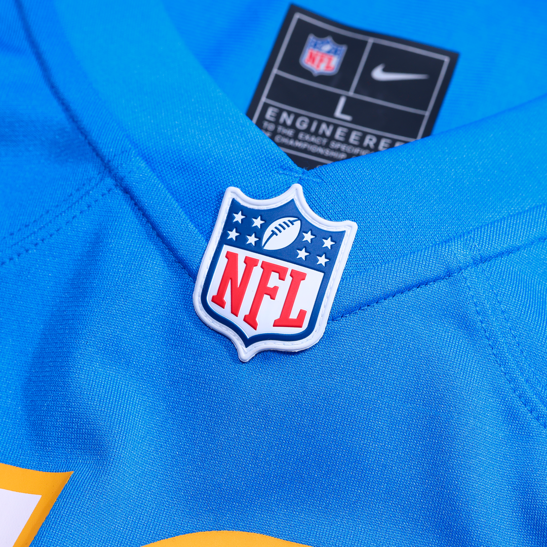 Men's Los Angeles Chargers Elijah Molden Nike  Powder Blue Team Game Jersey