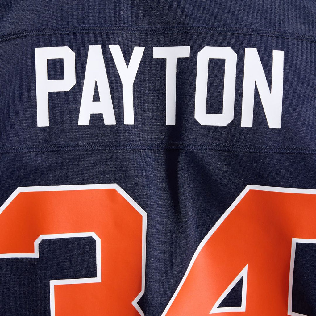 Men's Chicago Bears Walter Payton Nike Navy 2026 Rivalries Collection Game Jersey