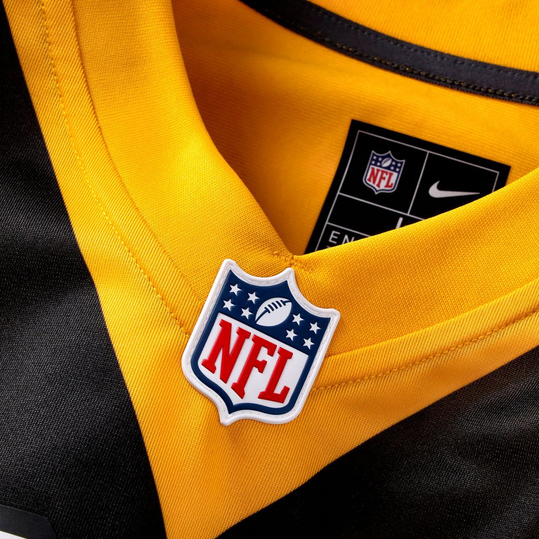 Men's Pittsburgh Steelers Jack Sawyer Nike  Gold Alternate Game Jersey