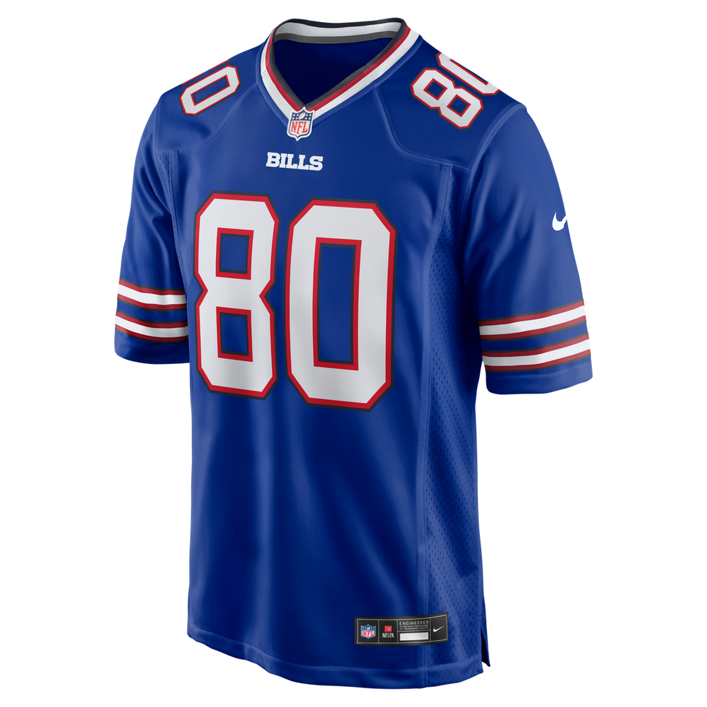 Men's Buffalo Bills Max Tomczak Nike Royal Team Game Jersey